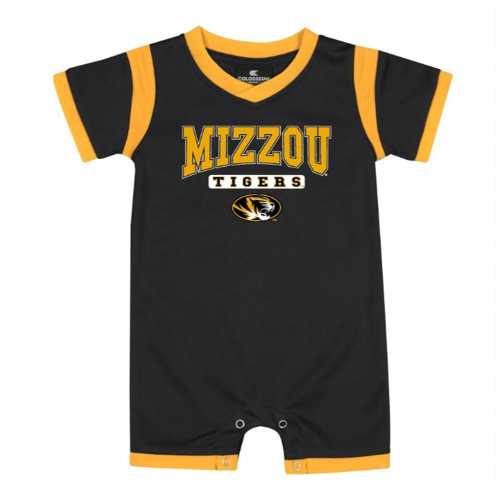 Black Colosseum Mizzou Tigers Oval Tiger Head Infant Romper