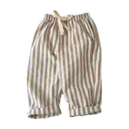 LIaqionyy Toddler Baby Boys Girls Striped Pants Elastic Waist Drawstring Trousers Casual Lightweight Palazzo Pants