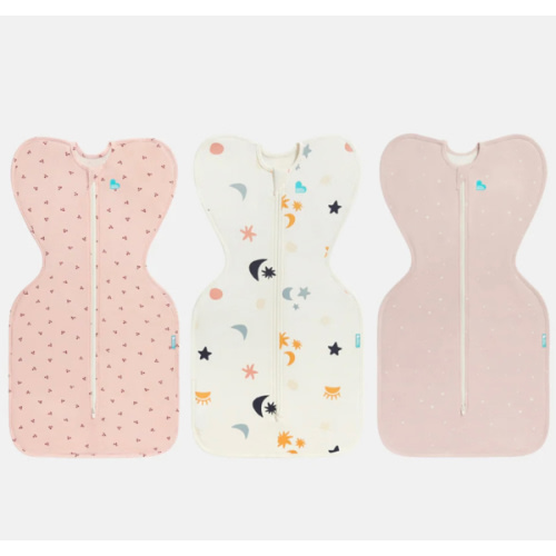 Swaddle Up Starter Bundle 1.0 TOG | Blush Cherries | Buff Lunar | Pink Twinkle