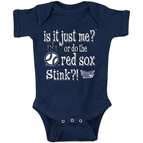 NY Baseball Fans. is It Just Me?! (Anti-Red Sox) Navy Onesie or Toddler Tee (NB-5-6T)