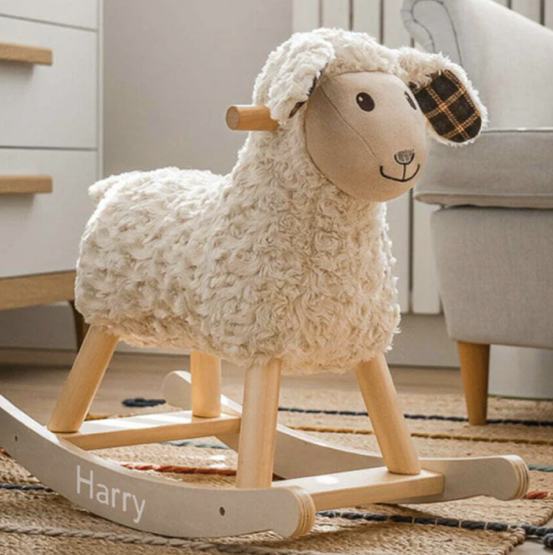 Personalised Lambert Rocking Sheep
