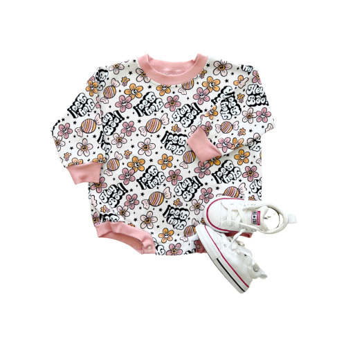 LPK Bubble Romper - Hey Boo