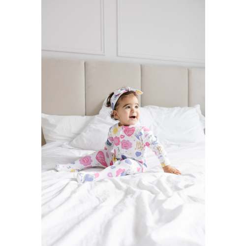 For God So Loved The World PJ Footed Onesie Cotton – Holy Pals