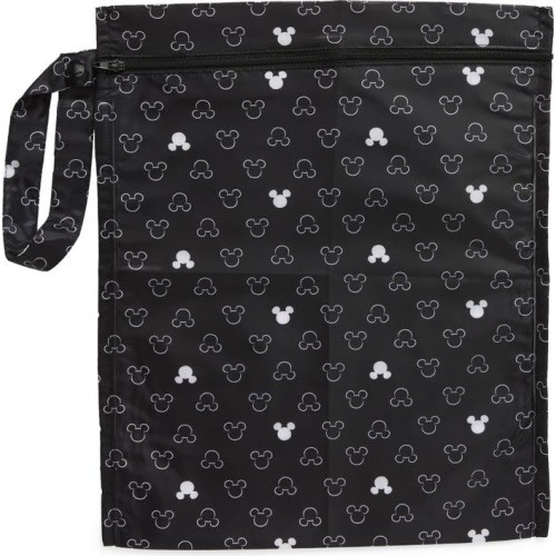 Bumkins x Disney® Mickey Mouse Wet Bag, Black/ White