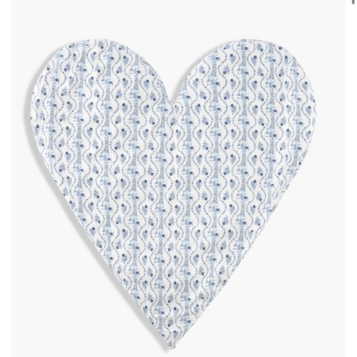 The Tummy Time Mat - Blue Vine Stripe