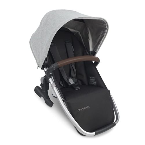 RumbleSeat V2 - Stella (Grey Brushed Melange/Silver/Chestnut Leather)