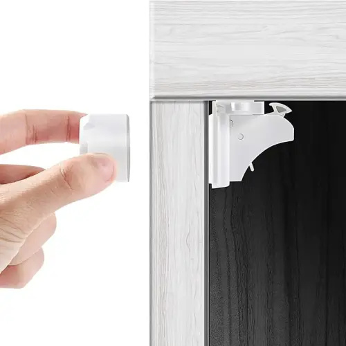 Vmaisi Baby Proofing Magnetic Cabinet Locks and Mom Tested Child - TikTok Shop