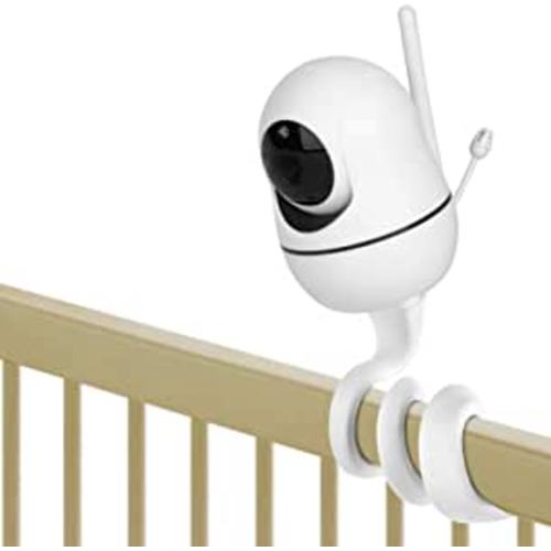 Amazon.com: iTODOS Baby Monitor Mount for HelloBaby HB65/HB66/HB248,ANMEATE SM935E Baby Monitor Camera, Versatile Twist Mount Without Tools or Wall Damage -White : Baby