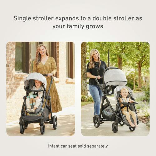 Graco Premier™ Modes™ Nest2Grow™ 4-in-1 Stroller, Midtown™ Collection