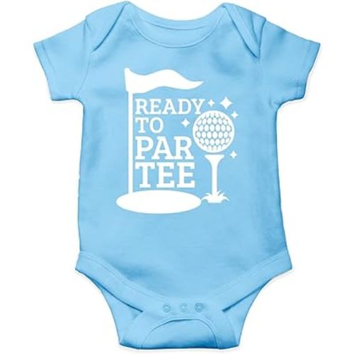 AW Fashions Ready to Par Tee - Golfer In Training - Funny Infant One-piece Baby Bodysuit
