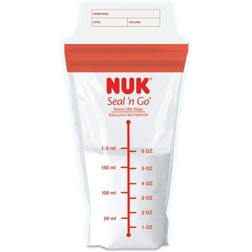 NUK Simply Natural Seal n' Go Breast Milk Bags