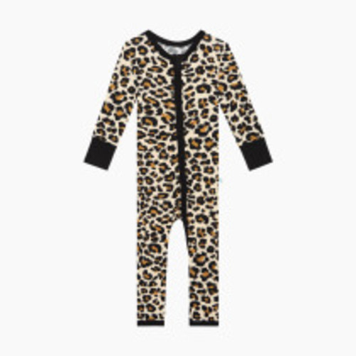 Posh Peanut Convertible One Piece - Lana Leopard, Newborn