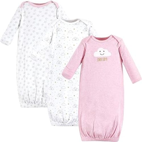 Hudson Baby baby-girls Cotton Gowns