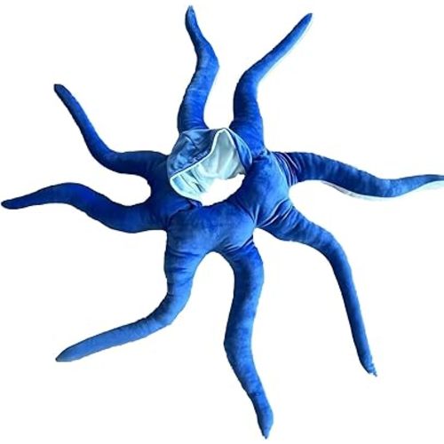 Giant Wearable Octopus Baby Plush Doll Costume,Baby Octopus Costume,Fun Dress Up Gifts For Families,Kids Party Holiday Dress up,Cosplay,Blue