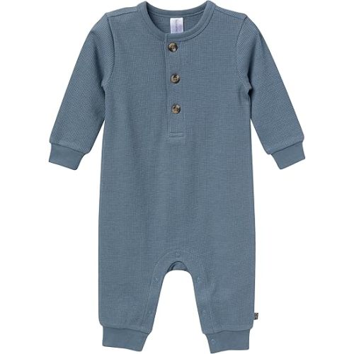 Modern Moments by Gerber unisex-baby Long Sleeve Long Leg Slouch Romper