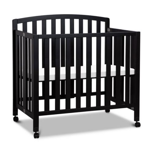 Davinci Dylan Folding Portable 3-in-1 Mini Crib And Twin Bed - Gray