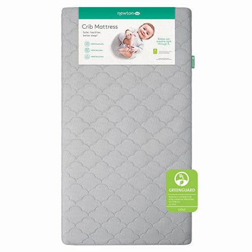 Newton Baby Crib Mattress - Infant & Toddler Mattress, Baby Bed Mattress for Crib, Dual-Layer, Safe, Breathable & Washable Crib Mattress, Removable Cover, Deluxe 5.5 inch-thick Cushion, Moonlight Grey : Baby