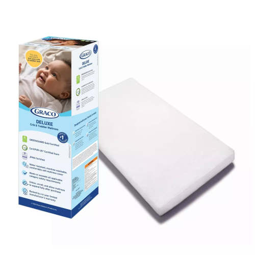 Deluxe Foam Crib and Toddler Mattress
