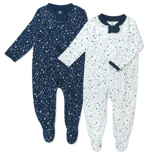 2-Pack Organic Cotton Sleep & Plays | Honest Baby Clothing, 3-6M