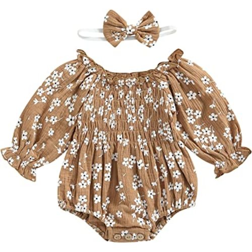 Floral Romper Bodysuit