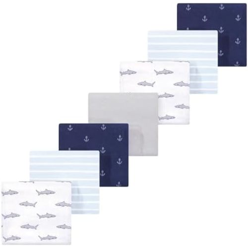Luvable Friends Little Treasure Flannel Receiving Blankets 7pk