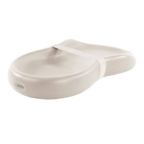 Keekaroo Peanut Changer Baby Vanilla– The Original Made in USA Easy-to-Clean Changing pad and The only Shell Over Foam, Fully Water Repellant