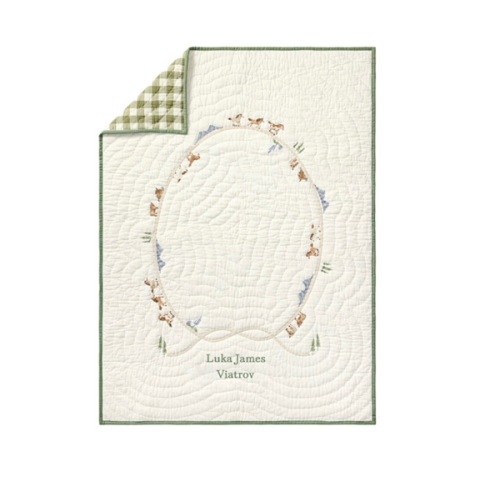 Carter Cowboy Baby Quilt | Pottery Barn Kids