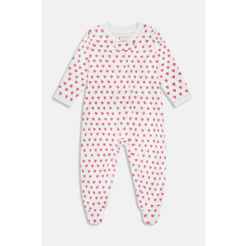 Infant Hearts Zipper Footie - Roller Rabbit