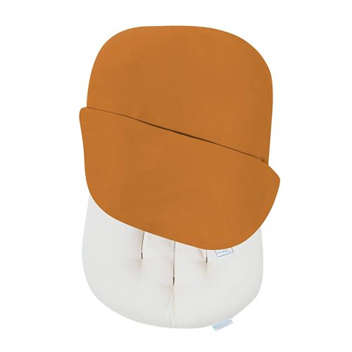 Snuggle Me Organic | Baby Lounger & Infant Floor Seat | Newborn Essentials | Organic Cotton, Fiberfill | Ember