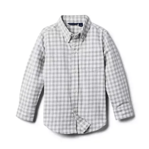 Gingham Brushed Twill Shirt