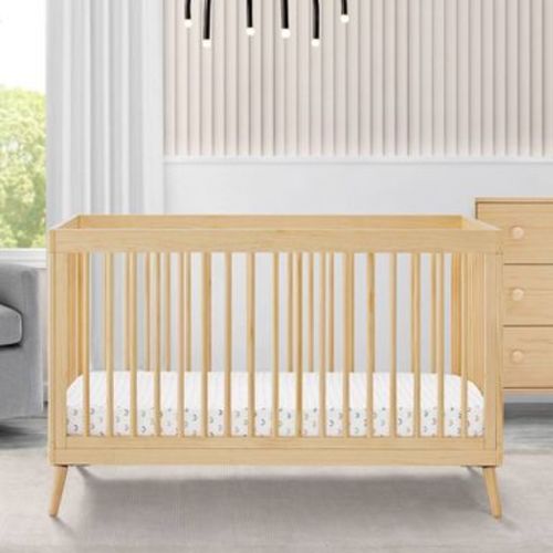 Delta Children Jordan 4-in-1 Convertible Crib - Greenguard Gold Certified - Natural