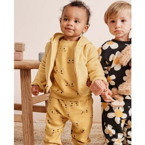 Baby Oversized French Terry Sweatshirt & Sweatpants Set | Hanna Andersson