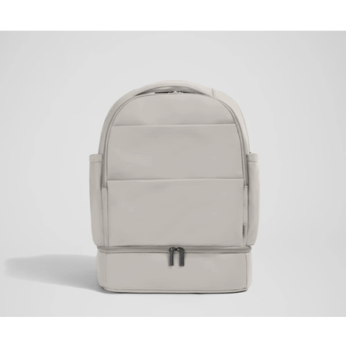 The Double Diaper Backpack in Grey