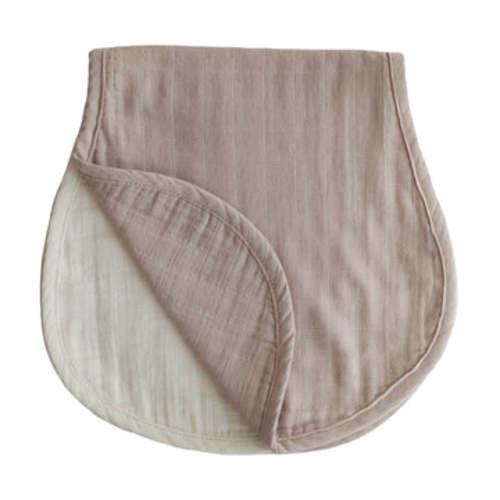 Mushie Muslin Baby Burp Cloth Organic Cotton 2-Pack