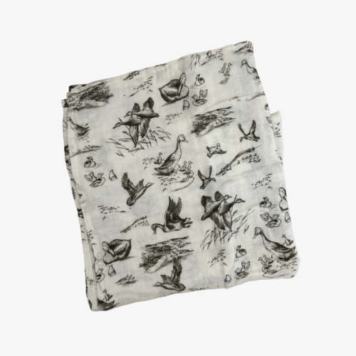 Muslin Swaddle - Heartland Mallard