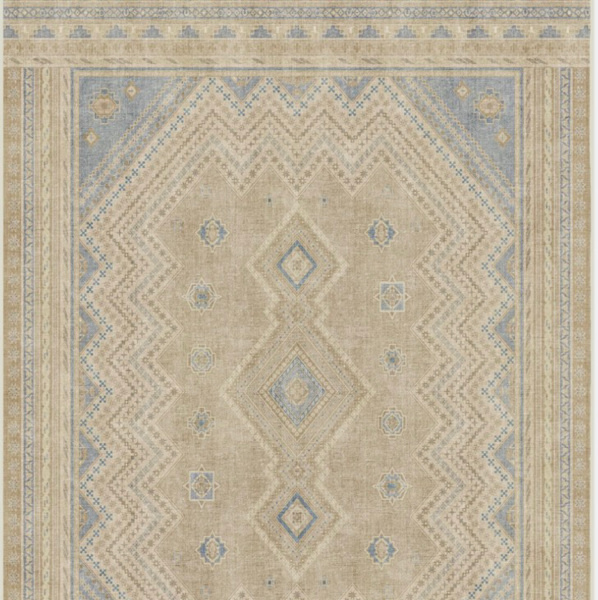 Toy Story Terrene Vintage Blue Flatwoven Rug | Ruggable US