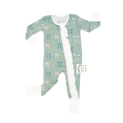 Girls Fall in Bloom Double Zipper Romper