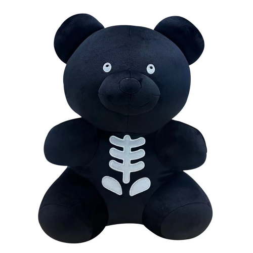 Skeleton Gummy Bear Plush, Orange, 16", Halloween by Way To Celebrate