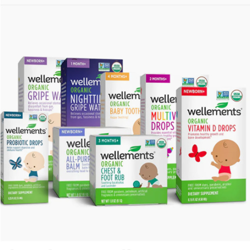 Wellements Organic Bundle Set for Newborn Babies