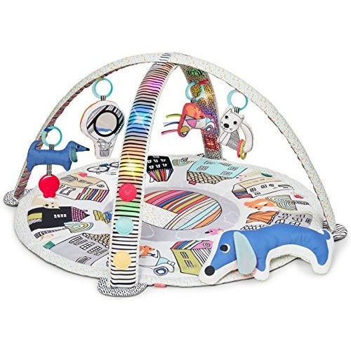 Skip Hop Vibrant Village Smart Lights Activity Gym, Multi