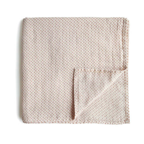 Organic Cotton Mushie Baby Muslin Swaddle Blanket