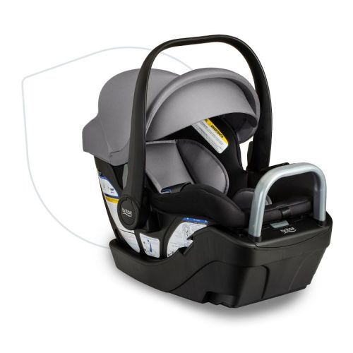Britax Willow S Infant Car Seat With Alpine Base - Graphite Onyx