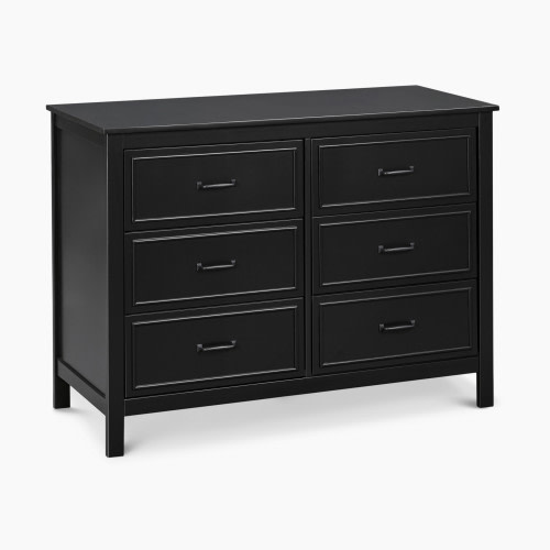 DaVinci Charlie 6-Drawer Double Dresser - Ebony