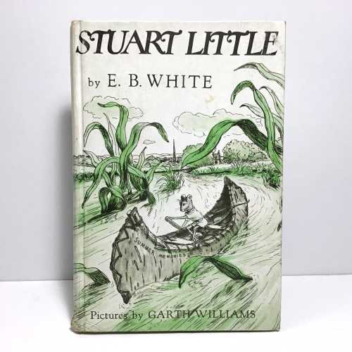 Stuart Little - E. B. White - Vintage Hardcover Illustrated Childrens Book - 1973 Harper & Row Edition - Classic Young Reader gift