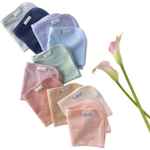 RIVER 10-Pack Washcloths, Sorbet Frost Rainbow - butterblu | Maisonette