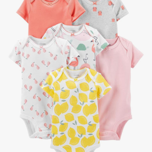 Simple Joys by Carter's Baby Girls' 6-Pack Sleeveless Bodysuit