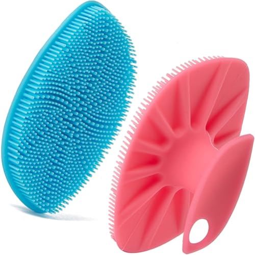 2-Pk Cradle Cap Bath Brushes