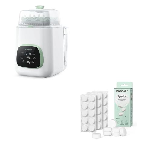 Momcozy Baby Bottle Washer & Offical Descaling Tablets