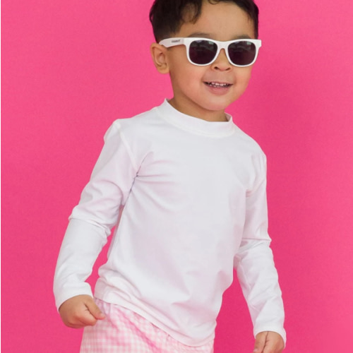 Long Sleeve Rash Guard | RuffleButts & RuggedButts