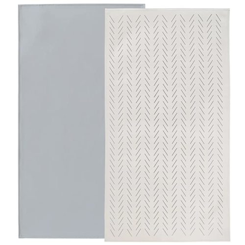 Owlowla Baby Diaper Changing Pad Portable Changing Mat Travel Changing Pad Liner for Baby and Small Toddler(Gray&Herringbone) - gray&herringbone